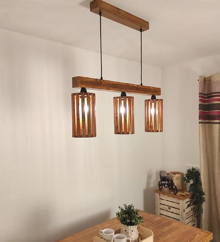 Casa Brown 3 Series Hanging Lamp (BULB NOT INCLUDED)