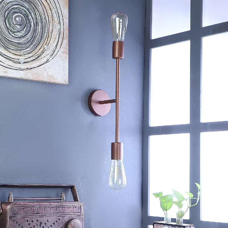 Filo Copper Metal Wall Light by SS Lightings