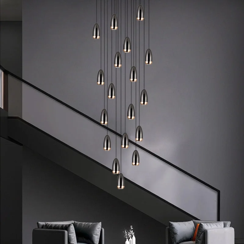 Capsule Design Chandelier: Sleek and Stylish Lighting