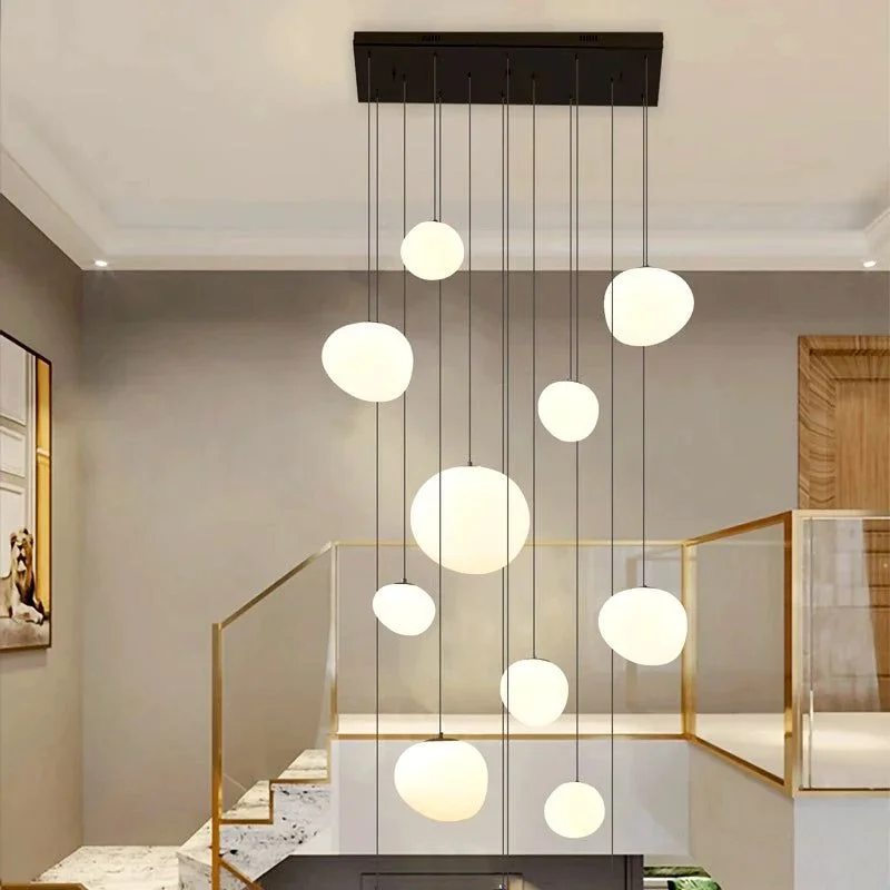 Lava Pendant Staircase Chandelier Lighting