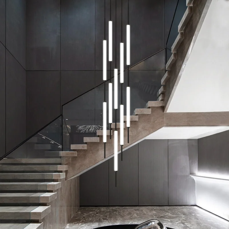 Long Tubes Chandelier – Illuminate Your Space with Style