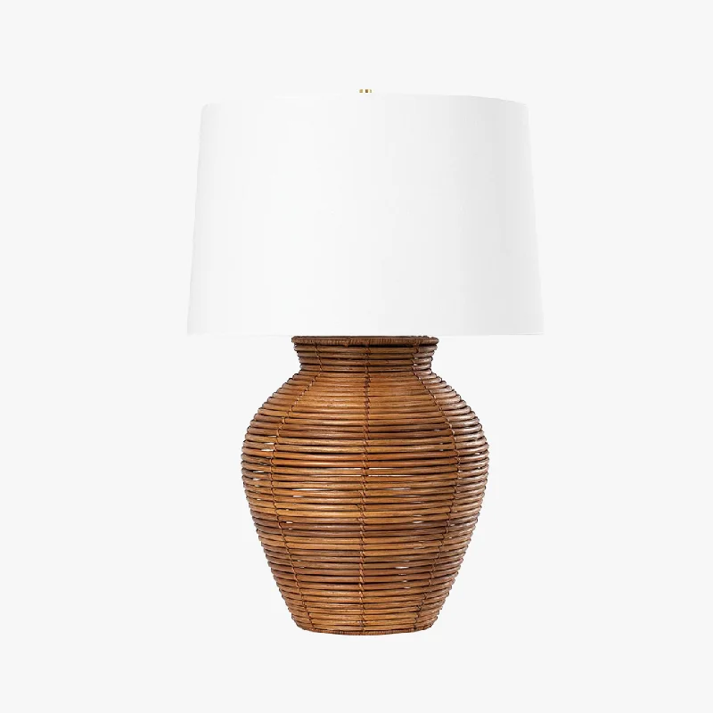 Newberry Rattan Lamp