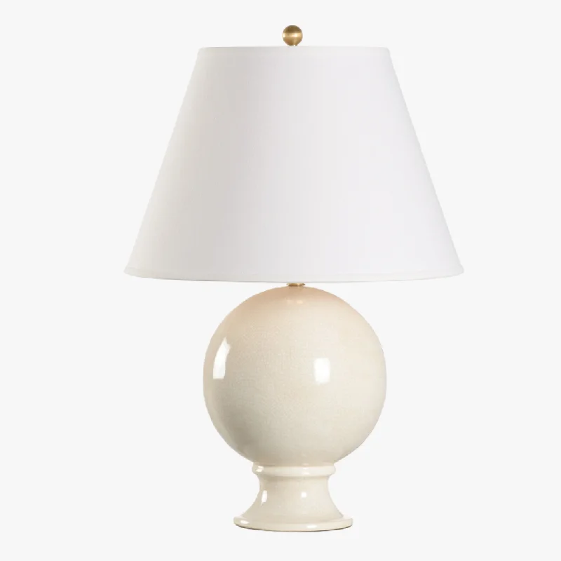 Sphere Ivory Lamp