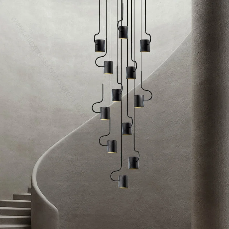 Vortex Hook Chandelier - Illuminate Your Space