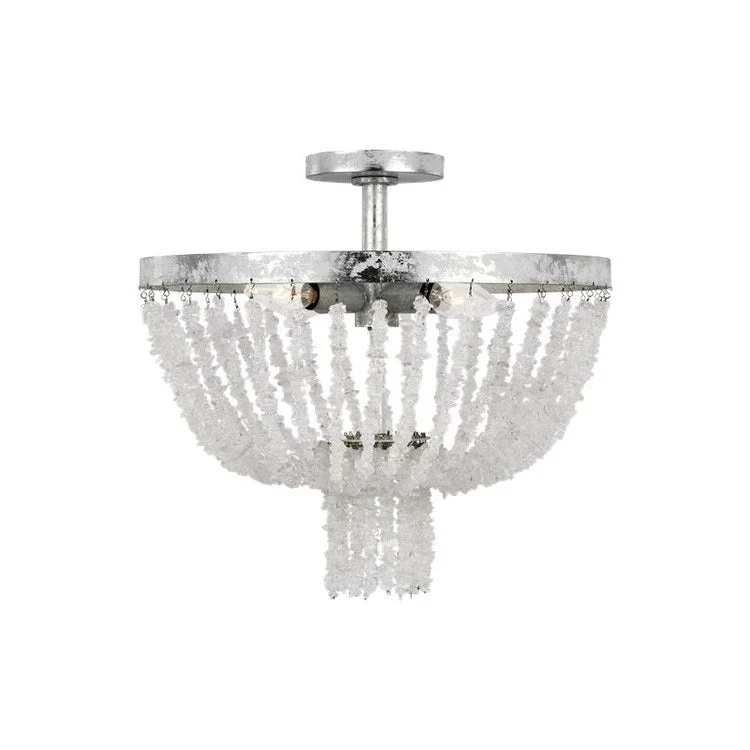 Ceiling Light Leon Alexa Hampton Flush Mount 4 Lamp Salt Mist