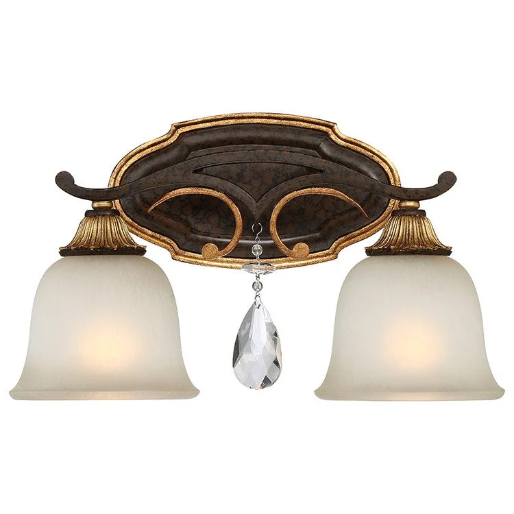 Chateau Nobles Two-Light Bathroom Vanity Fixture