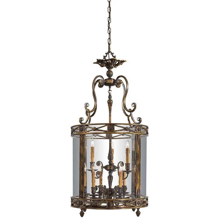 Family Collection Nine-Light Two-Tier Foyer Pendant