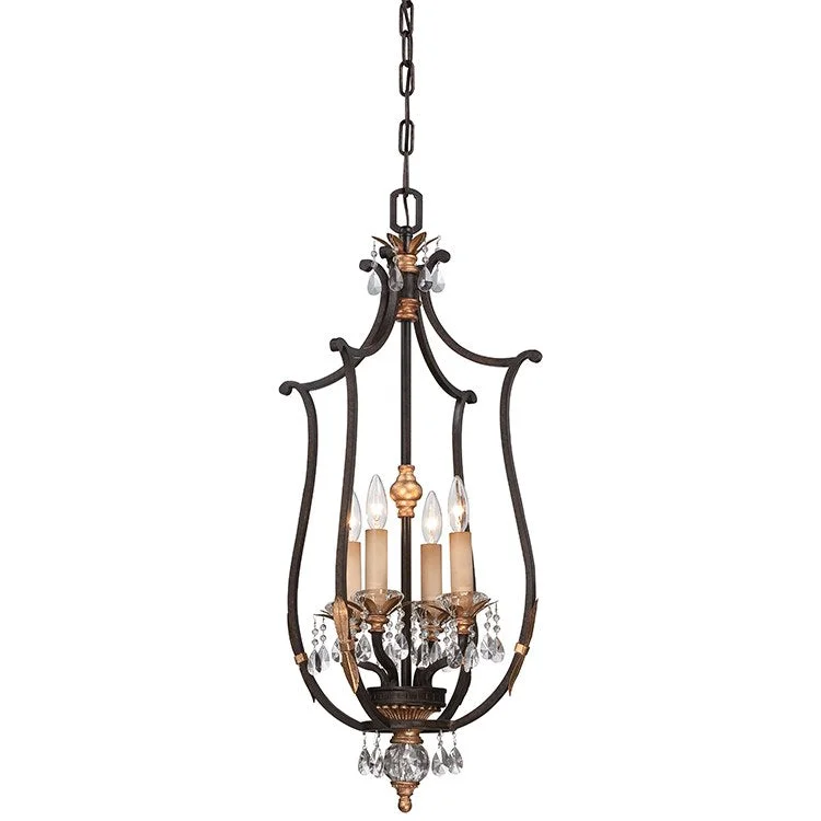 Bella Cristallo Four-Light Pendant