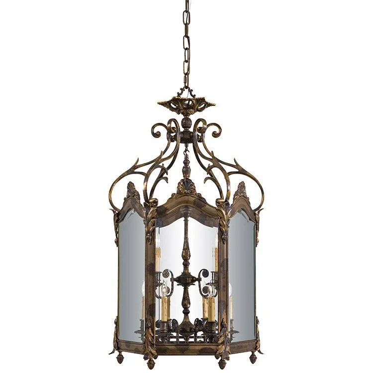 Family Collection Nine-Light Two-Tier Foyer Pendant