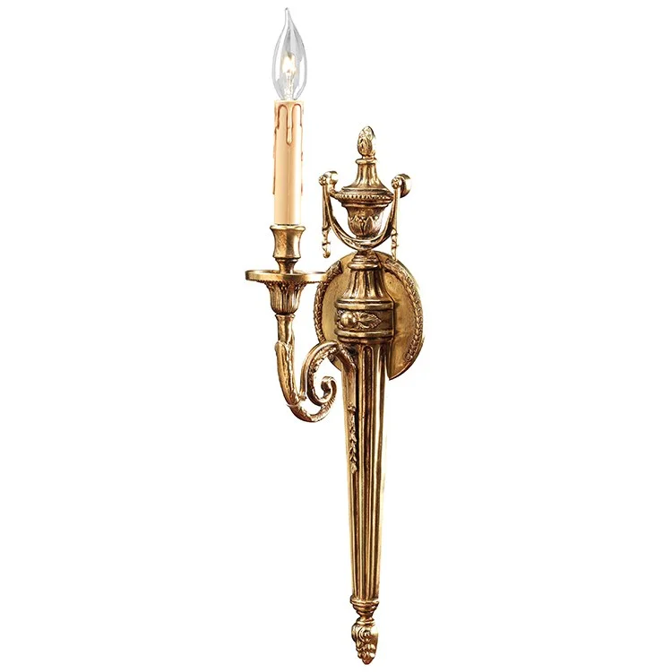 Metropolitan Collection Single-Light Torchiere Wall Sconce