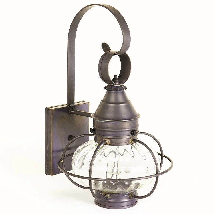 Caged Onion Single-Light Medium Outdoor Wall Lantern