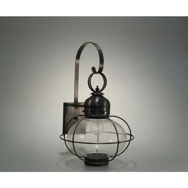 Caged Onion Single-Light Extra-Large Outdoor Wall Lantern