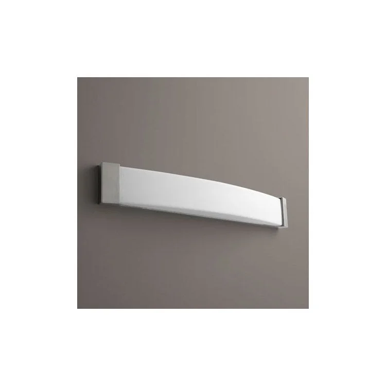 Apollo Two-Light 36" Bathroom Vanity Fixture - Satin Nickel