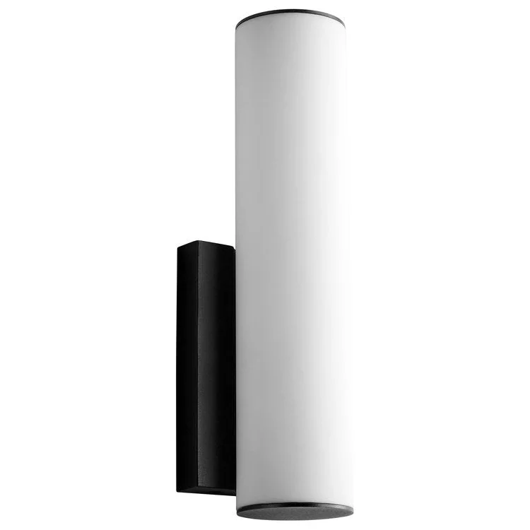 Fugit Single-Light 12" Wall Sconce - Black