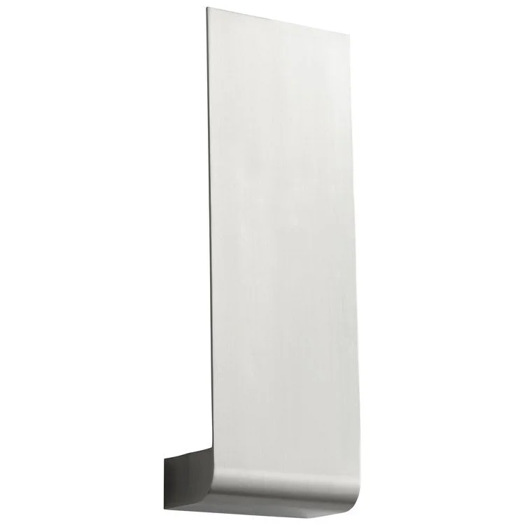 Halo Single-Light Wall Sconce - Satin Nickel