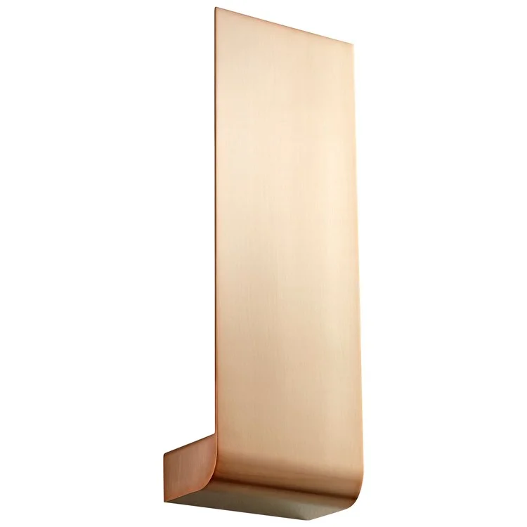 Halo Single-Light Wall Sconce - Satin Copper