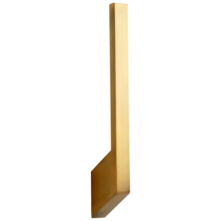 Mirage Single-Light LED Wall Sconce - Aged Brass