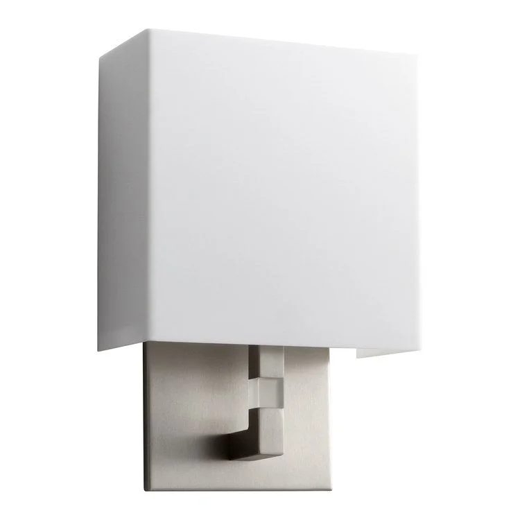 Chameleon Single-Light Bathroom Wall Sconce - Satin Nickel