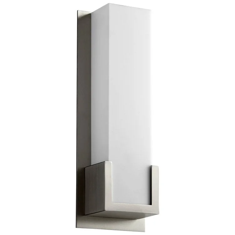 Orion Single-Light LED Bathroom Wall Sconce - Satin Nickel