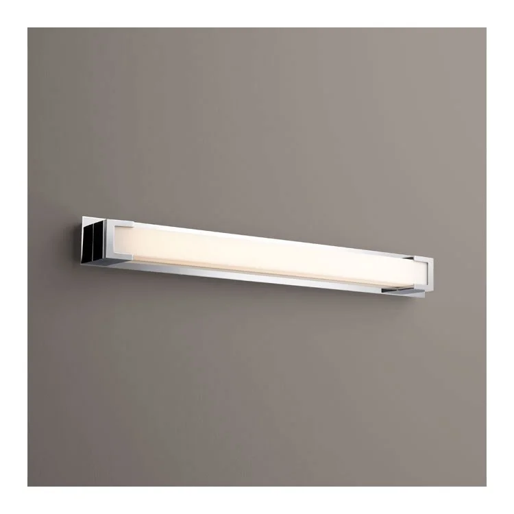 Orion Single-Light LED 27" Bathroom Vanity Fixture - Polished Nickel