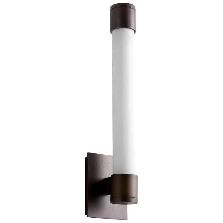 Zenith Single-Light LED Bathroom Wall Sconce - Oiled Bronze