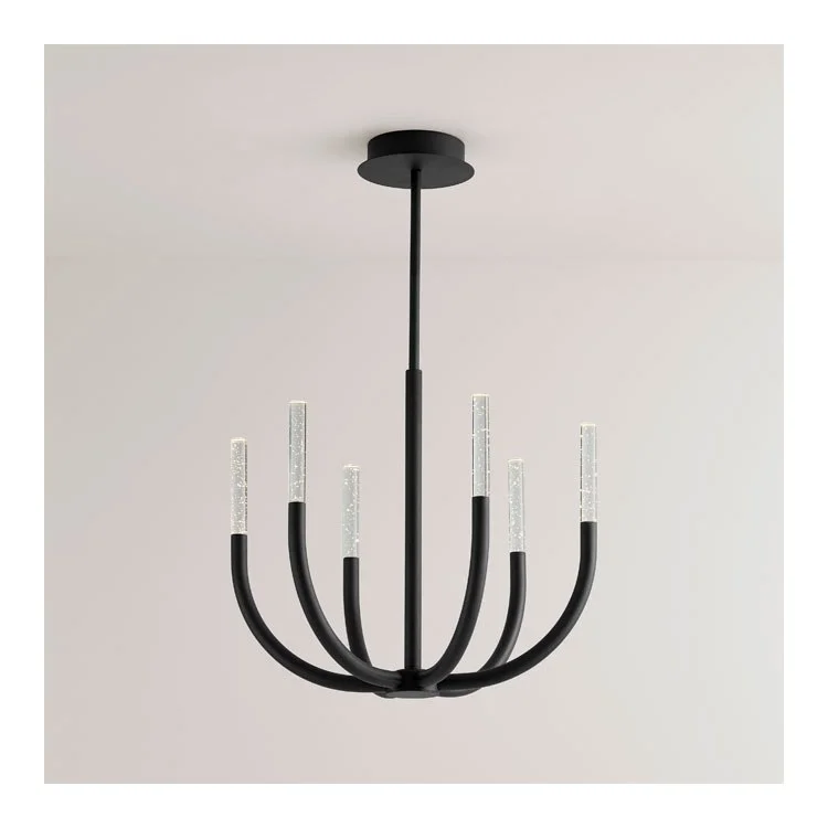 Presto! Six-Light LED Chandelier - Black