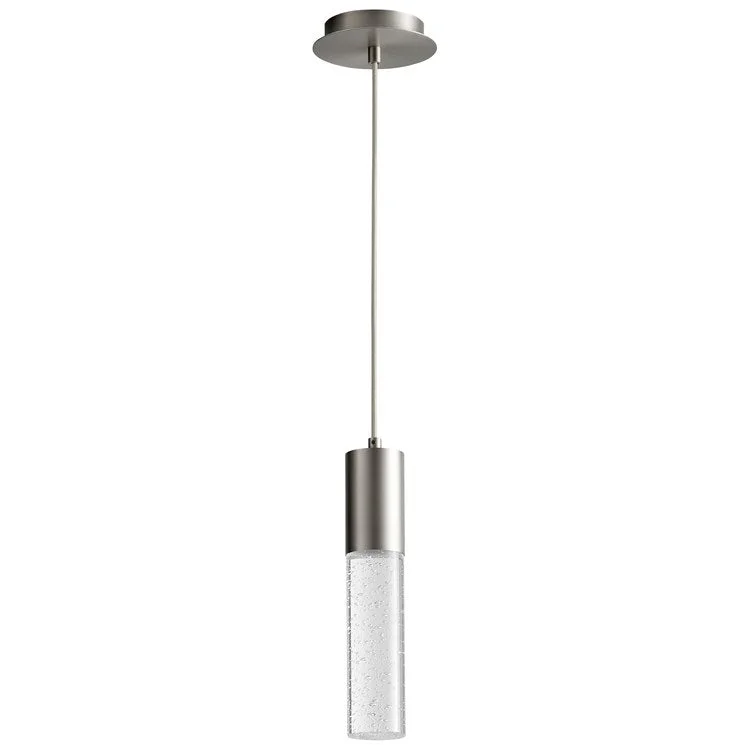 Spirit Single-Light 13" LED Mini Pendant - Satin Nickel