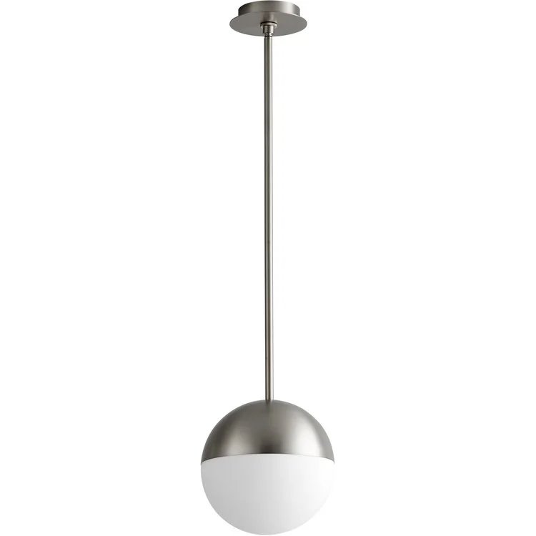 Mondo Single-Light 10" Globe Pendant - Black