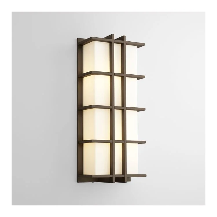 Telshor Two-Light Outdoor Wall Sconce - Satin Nickel