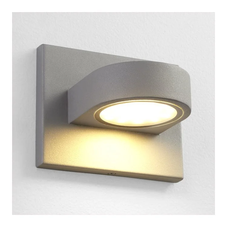 Eris Single-Light Outdoor Wall Sconce - Gray