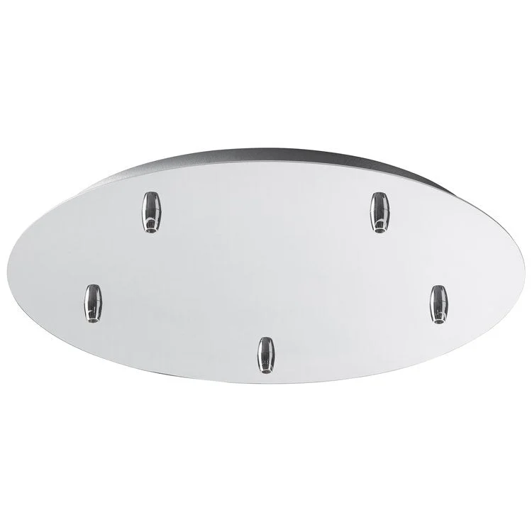 19" Pendant Canopy - Polished Chrome