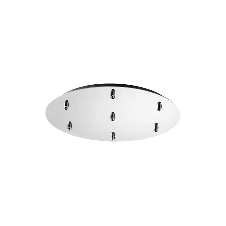 21" Pendant Canopy - Polished Chrome