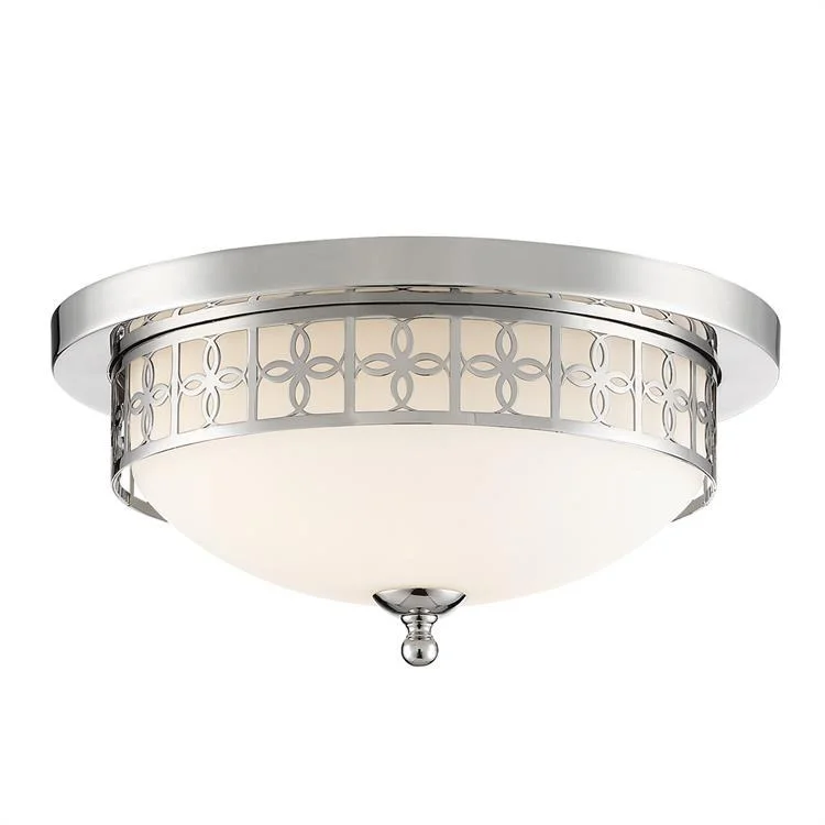 Anniversary Two-Light Flush Mount Ceiling Fixture