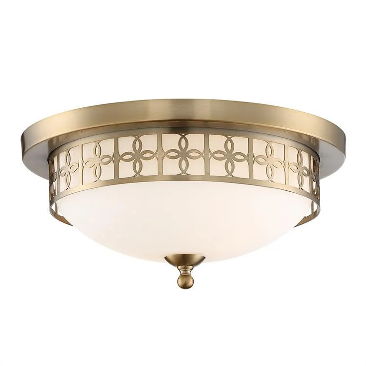 Anniversary Two-Light Flush Mount Ceiling Fixture