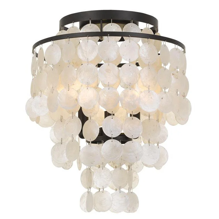 Brielle Three-Light Flush Mount Ceiling Fixture