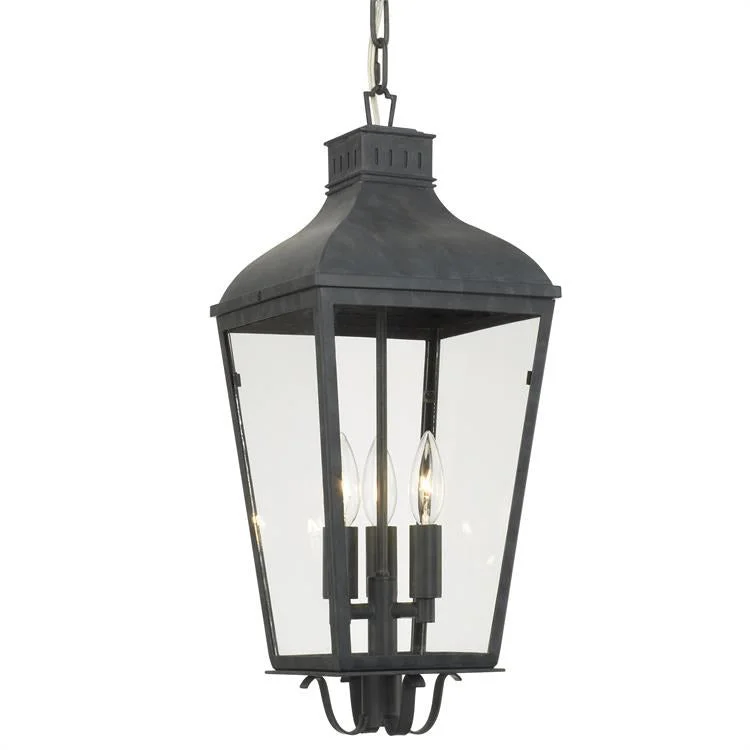 Dumont Three-Light Outdoor Chandelier