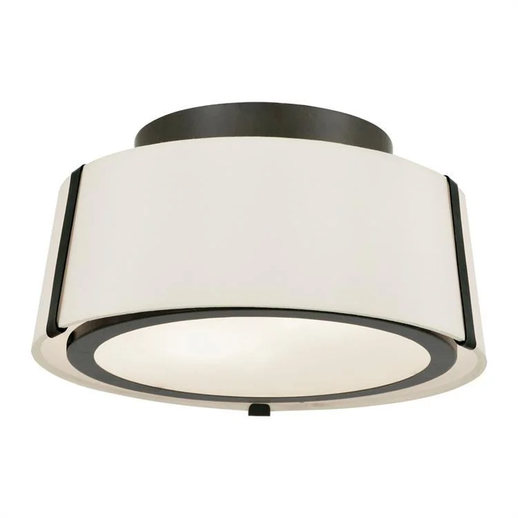 Fulton Two-Light Flush Mount Ceiling Fixture