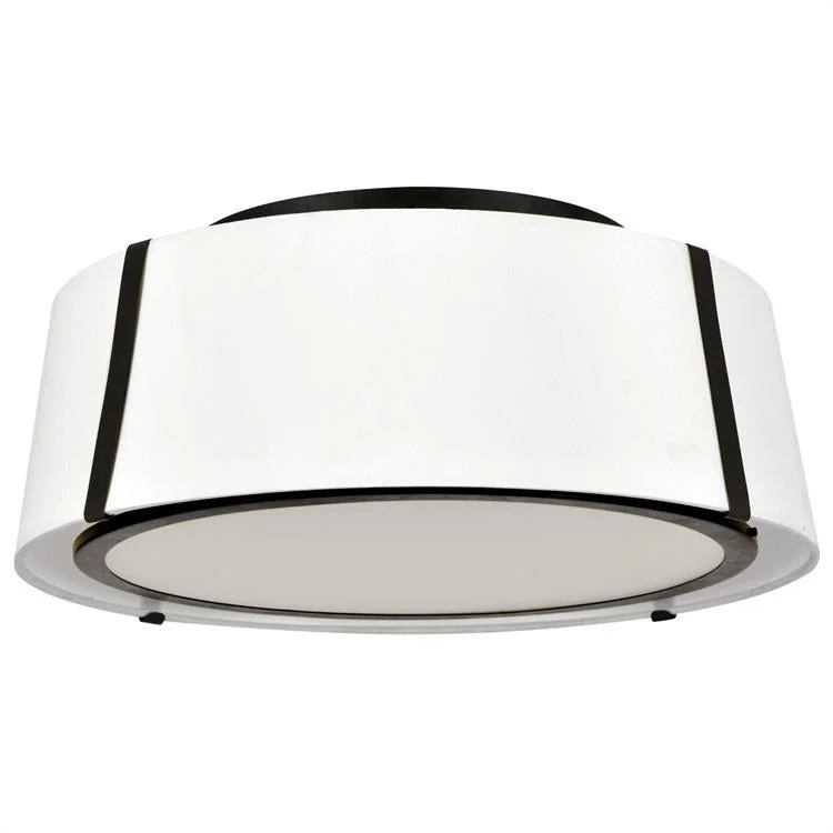 Fulton Three-Light Flush Mount Ceiling Fixture