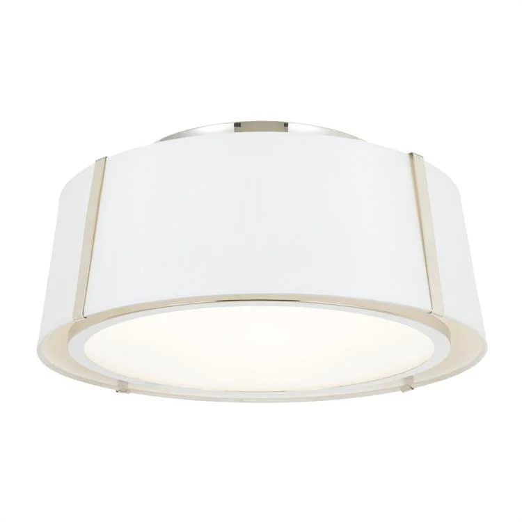 Fulton Three-Light Flush Mount Ceiling Fixture