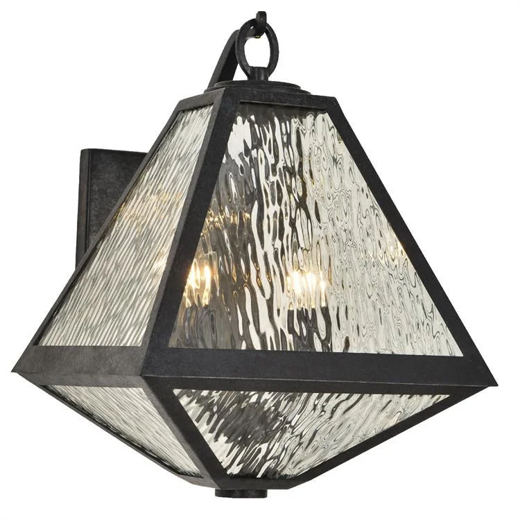 Brian Patrick Flynn Glacier Two-Light Outdoor Wall Sconce