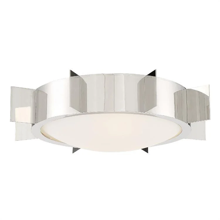 Solas Three-Light Flush Mount Ceiling Fixture