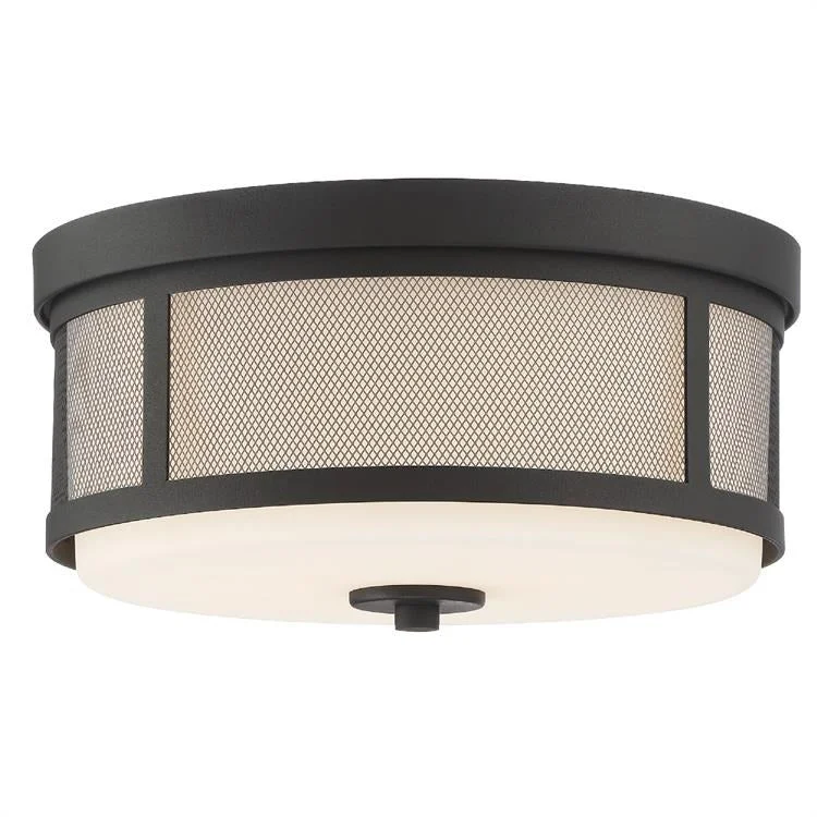 Trevor Two-Light Flush Mount Ceiling Fixture