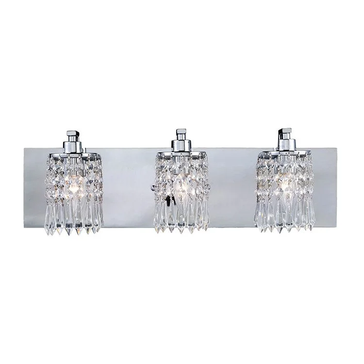 Optix Three-Light Bathroom Vanity Fixture