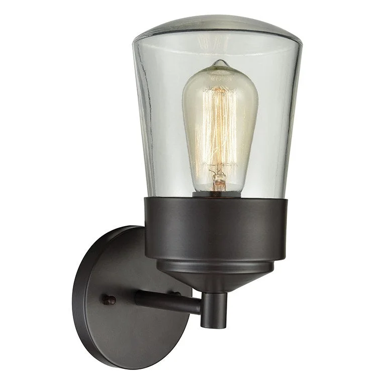 Mullen Gate Single-Light Outdoor Wall Sconce