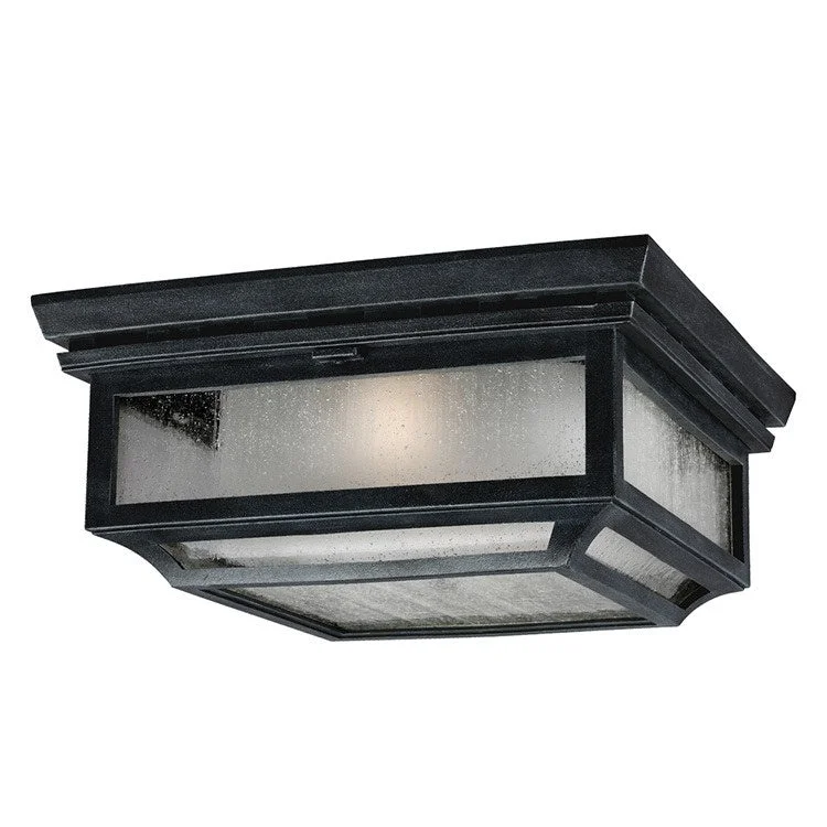 Shepherd Two-Light Outdoor Flush Mount Ceiling Fixture