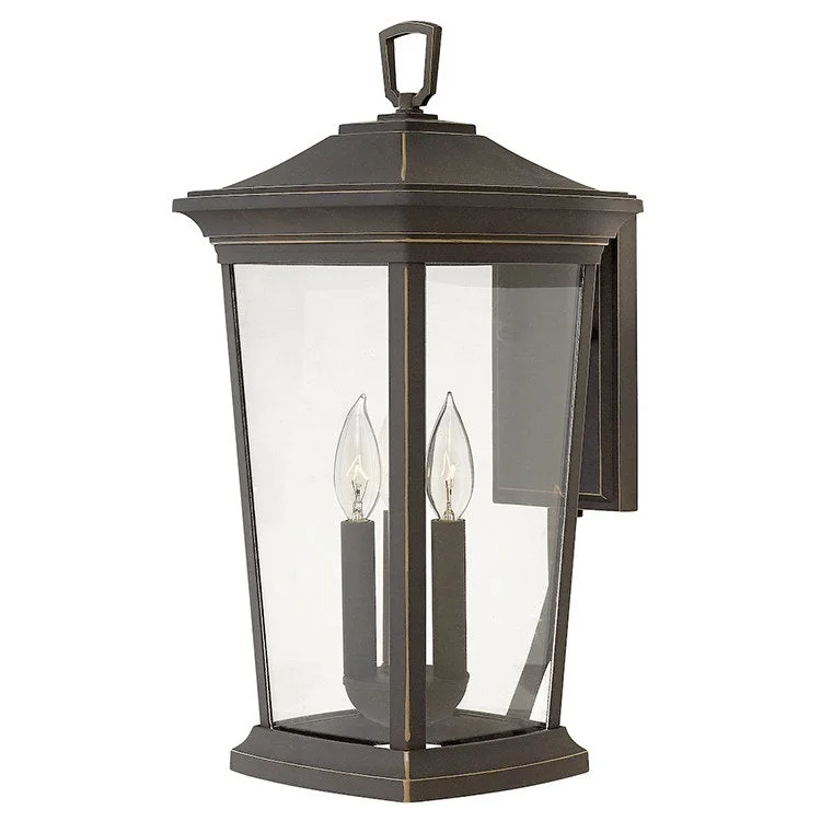 Bromley Three-Light LED Medium Outdoor Wall-Mount Lantern