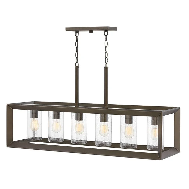 Rhodes Six-Light Linear Chandelier