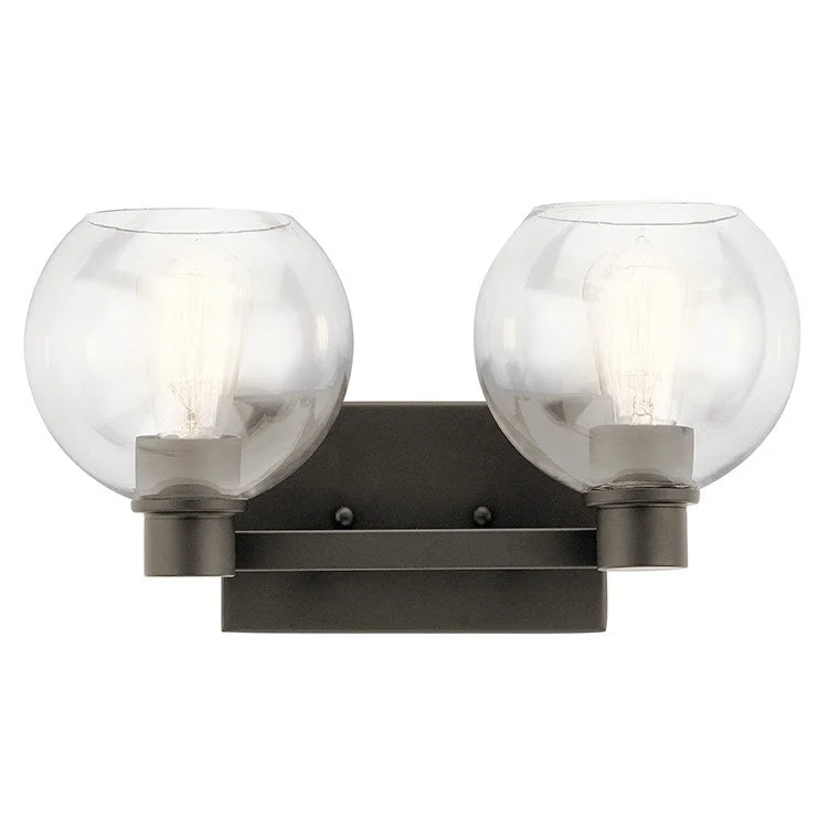 Harmony Two-Light Bathroom Vanity Fixture