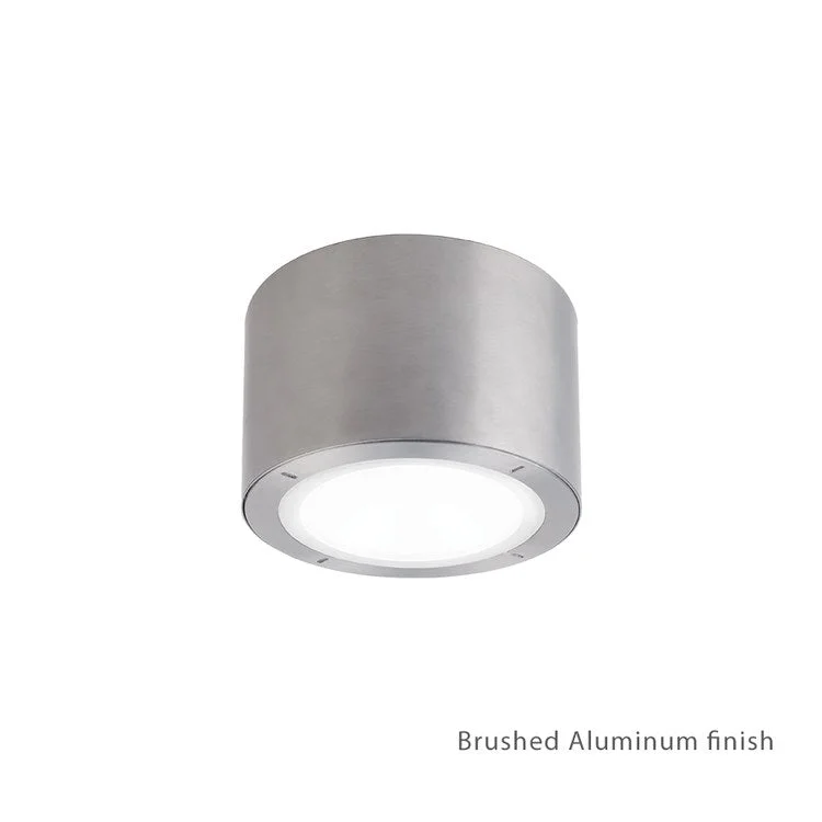 Vessel Single-Light LED Outdoor Flush Mount Ceiling Fixture 3000K