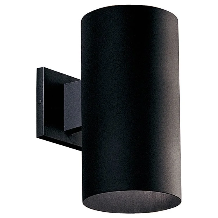 6" Cylindrical Single-Light Halogen Wall Lantern